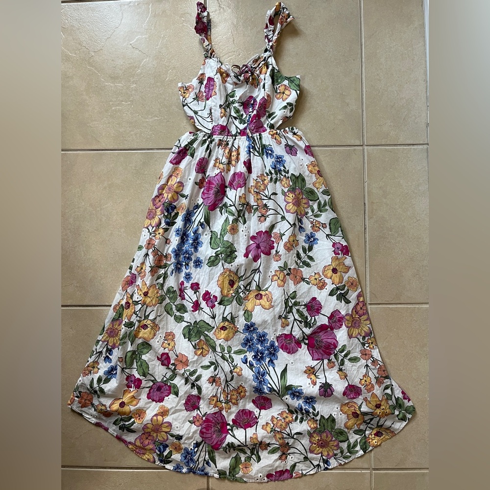 SO Floral Maxi Dress - Multicolor